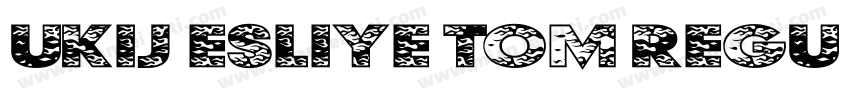 UKIJ Esliye Tom Regu字体转换